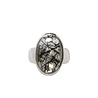 Zilveren ring toermalijnkwarts maat 17 | ovaal 1,8 x 1,1 cm Zilveren ring toermalijnkwarts maat 17 | ovaal 1,8 x 1,1 cm