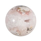 Amethist (roze) met bloemagaat bol 64 mm | 299 gram Amethist (roze) met bloemagaat bol 64 mm | 299 gram