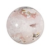 Amethist (roze) met bloemagaat bol 64 mm | 299 gram Amethist (roze) met bloemagaat bol 64 mm | 299 gram
