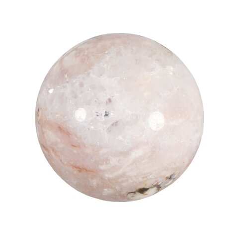 Amethist (roze) met bloemagaat bol 64 mm | 299 gram Amethist (roze) met bloemagaat bol 64 mm | 299 gram