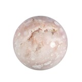 Amethist (roze) met bloemagaat bol 63 mm | 324 gram Amethist (roze) met bloemagaat bol 63 mm | 324 gram
