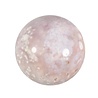 Amethist (roze) met bloemagaat bol 63 mm | 324 gram Amethist (roze) met bloemagaat bol 63 mm | 324 gram