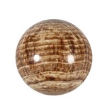 Aragoniet (bruin) bol 59 mm | 285 gram