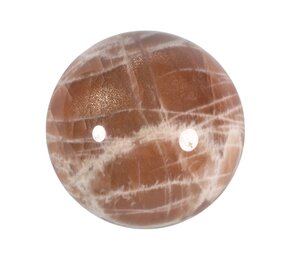 Maansteen (roze) met zonnesteen bol 65 mm | 372 gram Maansteen (roze) met zonnesteen bol 65 mm | 372 gram
