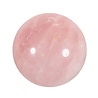 Rozenkwarts bol 61 mm | 257 gram Rozenkwarts bol 61 mm | 257 gram