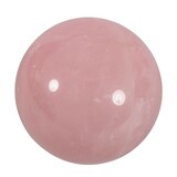 Rozenkwarts bol 71 mm | 490 gram Rozenkwarts bol 71 mm | 490 gram