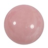 Rozenkwarts bol 71 mm | 490 gram Rozenkwarts bol 71 mm | 490 gram