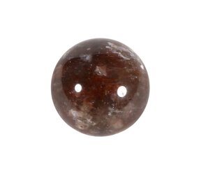 Sjamaankwarts met rode mosagaat bol 44 mm | 122 gram Sjamaankwarts met rode mosagaat bol 44 mm | 122 gram