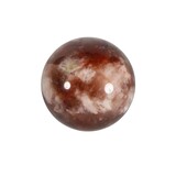 Sjamaankwarts met rode mosagaat bol 45 mm | 126 gram Sjamaankwarts met rode mosagaat bol 45 mm | 126 gram