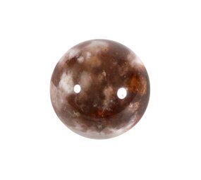 Sjamaankwarts met rode mosagaat bol 48 mm | 151 gram Sjamaankwarts met rode mosagaat bol 48 mm | 151 gram
