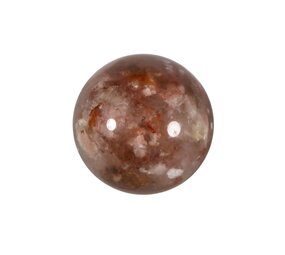 Sjamaankwarts met rode mosagaat bol 48 mm | 156 gram Sjamaankwarts met rode mosagaat bol 48 mm | 156 gram
