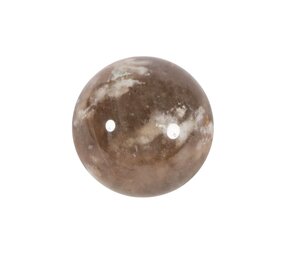 Sjamaankwarts met rode mosagaat bol 49 mm | 161 gram Sjamaankwarts met rode mosagaat bol 49 mm | 161 gram