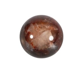 Sjamaankwarts met rode mosagaat bol 50 mm | 170 gram Sjamaankwarts met rode mosagaat bol 50 mm | 170 gram