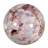 Amethist (galaxy) met agaat bol 79 mm | 668 gram Amethist (galaxy) met agaat bol 79 mm | 668 gram