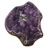 Amethist met calciet en rookkwarts cluster staand 41 x 33 x 10 cm | 17,7 kg Amethist met calciet en rookkwarts cluster staand 41 x 33 x 10 cm | 17,7 kg