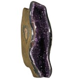 Amethist dubbele geode staand 41 x 16 x 14 cm | 8,9 kg Amethist dubbele geode staand 41 x 16 x 14 cm | 8,9 kg