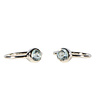 Zilveren ring topaas (blauw) maat 20 | rond facet 6 mm Zilveren ring topaas (blauw) maat 20 | rond facet 6 mm