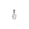 Zilveren hanger Herkimer diamant | 1,2 x 0,8 cm Zilveren hanger Herkimer diamant | 1,2 x 0,8 cm