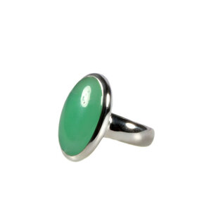 Chrysopraas ringen Chrysopraas ringen