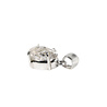 Zilveren hanger Herkimer diamant | 1,2 x 0,7 cm Zilveren hanger Herkimer diamant | 1,2 x 0,7 cm