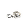 Zilveren hanger Herkimer diamant | 1,2 x 0,8 cm Zilveren hanger Herkimer diamant | 1,2 x 0,8 cm