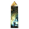 Labradoriet obelisk A-kwaliteit 22 x 6 x 4 cm | 1146 gram Labradoriet obelisk A-kwaliteit 22 x 6 x 4 cm | 1146 gram