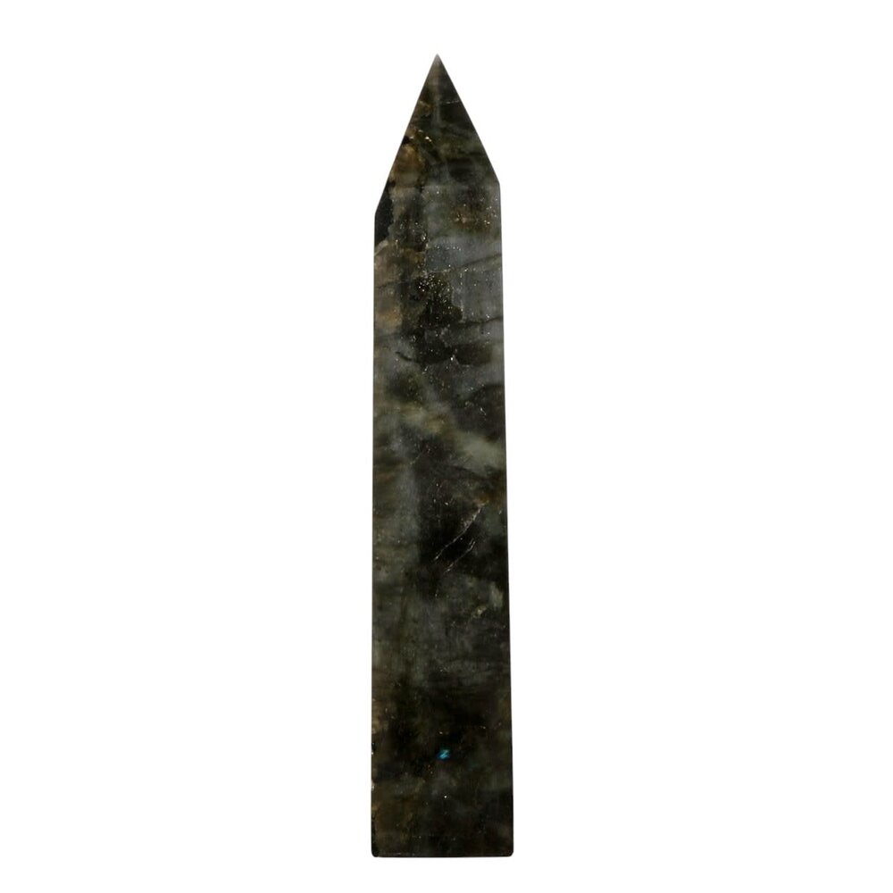 Labradoriet obelisk A-kwaliteit 22 x 6 x 4 cm | 1146 gram Labradoriet obelisk A-kwaliteit 22 x 6 x 4 cm | 1146 gram