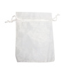 Buideltje organza wit