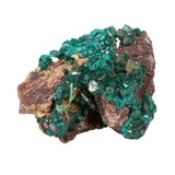 Dioptaas A-kwaliteit kristallen op matrix 6 x 4,5 x 4 cm | 78 gram Dioptaas A-kwaliteit kristallen op matrix 6 x 4,5 x 4 cm | 78 gram