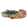 Dioptaas A-kwaliteit kristallen op matrix 8 x 6 x 3 cm | 83 gram Dioptaas A-kwaliteit kristallen op matrix 8 x 6 x 3 cm | 83 gram