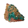 Dioptaas A-kwaliteit kristallen op matrix 9 x 4,5 x 4,5 cm | 109 gram Dioptaas A-kwaliteit kristallen op matrix 9 x 4,5 x 4,5 cm | 109 gram