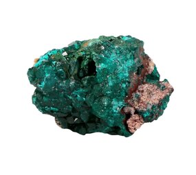 Dioptaas A-kwaliteit kristallen op matrix 6,5 x 6,5 x 3,5 cm | 113 gram Dioptaas A-kwaliteit kristallen op matrix 6,5 x 6,5 x 3,5 cm | 113 gram