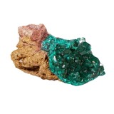 Dioptaas A-kwaliteit kristallen op matrix 7,5 x 4,5 x 3,5 cm | 91 gram Dioptaas A-kwaliteit kristallen op matrix 7,5 x 4,5 x 3,5 cm | 91 gram
