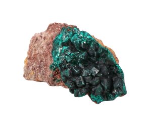 Dioptaas A-kwaliteit kristallen op matrix 8 x 6 x 4,5 | 154 gram Dioptaas A-kwaliteit kristallen op matrix 8 x 6 x 4,5 | 154 gram