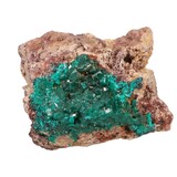 Dioptaas A-kwaliteit kristallen op matrix 7,5 x 6 x 5,5 | 280 gram Dioptaas A-kwaliteit kristallen op matrix 7,5 x 6 x 5,5 | 280 gram
