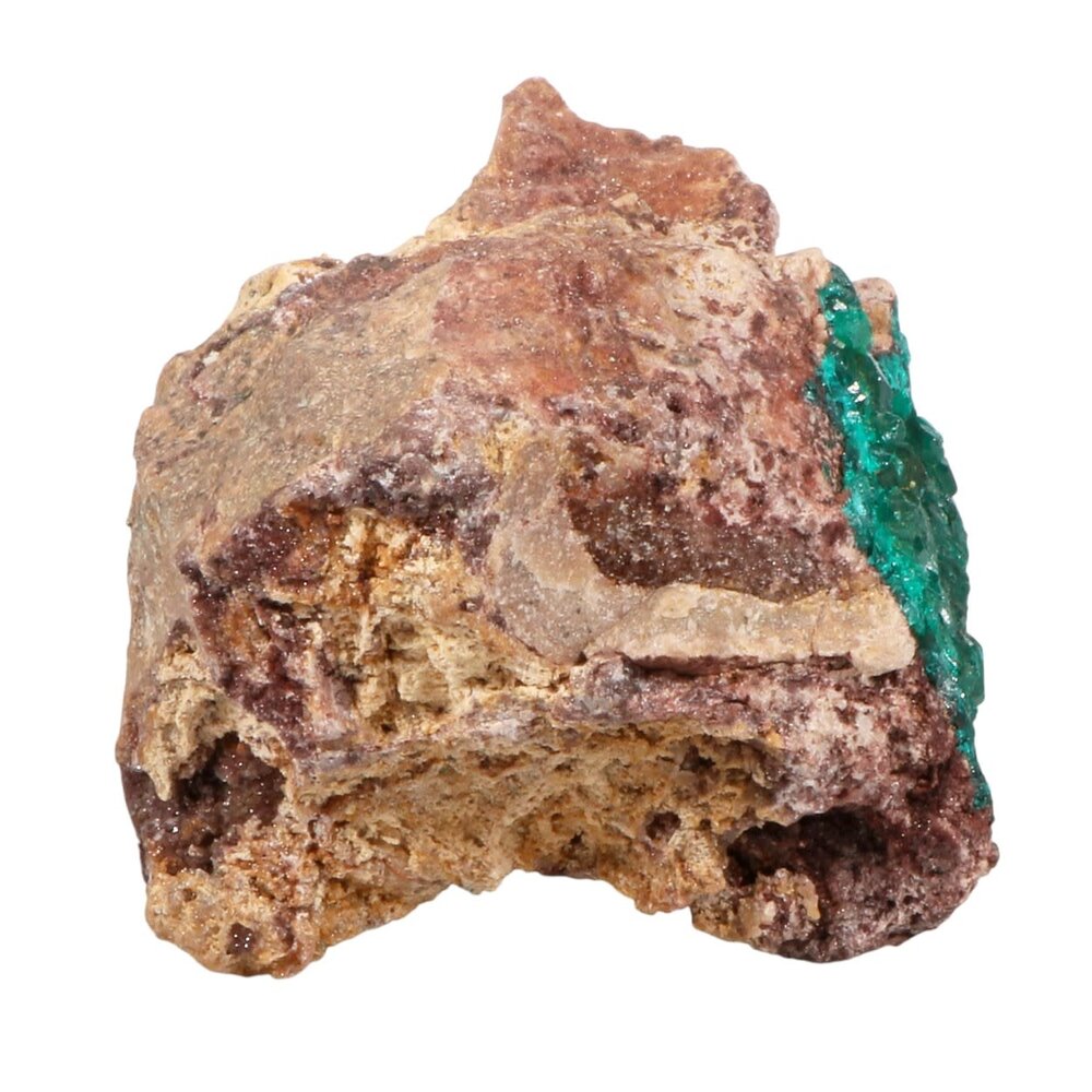 Dioptaas A-kwaliteit kristallen op matrix 7,5 x 6 x 5,5 | 280 gram Dioptaas A-kwaliteit kristallen op matrix 7,5 x 6 x 5,5 | 280 gram