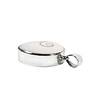 Zilveren hanger Shiva oog | ovaal 2,5 x 2,1 cm Zilveren hanger Shiva oog | ovaal 2,5 x 2,1 cm