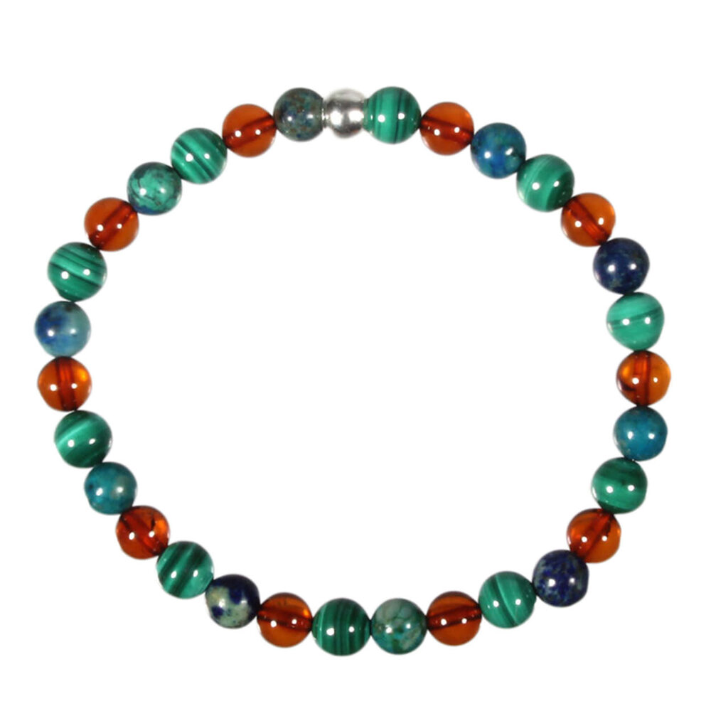 Armband overgang 18 cm | 6 mm kralen Armband overgang 18 cm | 6 mm kralen