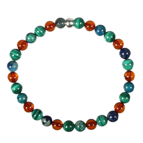 Armband overgang 18 cm | 6 mm kralen Armband overgang 18 cm | 6 mm kralen