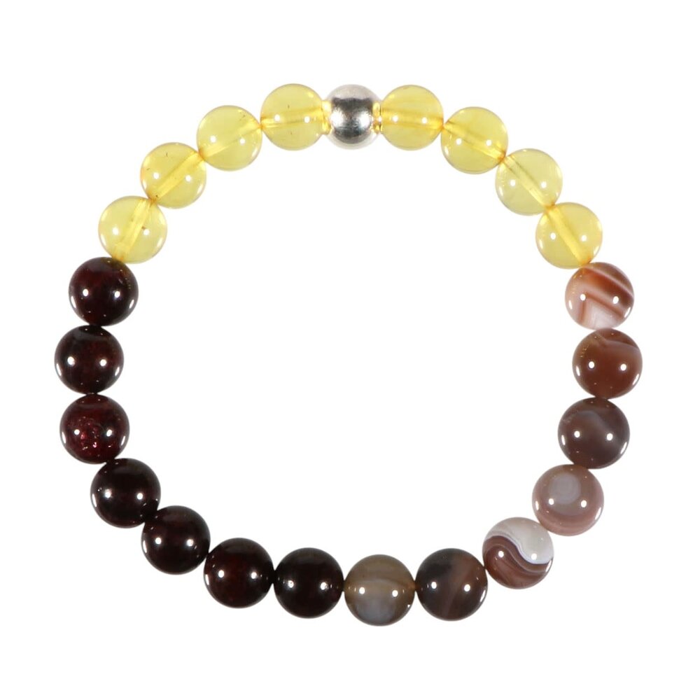 Armband zelfvertrouwen 20 cm | 8 mm kralen Armband zelfvertrouwen 20 cm | 8 mm kralen