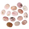 Opaal (Andes) roze steen plat gepolijst Opaal (Andes) roze steen plat gepolijst