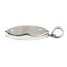 Zilveren hanger maansteen (regenboog) | markies 2,4 x 1,1 cm Zilveren hanger maansteen (regenboog) | markies 2,4 x 1,1 cm