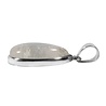 Zilveren hanger maansteen (regenboog) | druppel 2,5 x 1,2 cm Zilveren hanger maansteen (regenboog) | druppel 2,5 x 1,2 cm