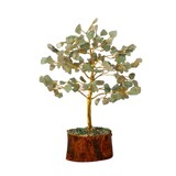 Aventurijn edelsteen boompje op hout 18 cm Aventurijn edelsteen boompje op hout 18 cm