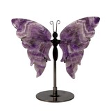 Amethist (chevron) vlinder op standaard