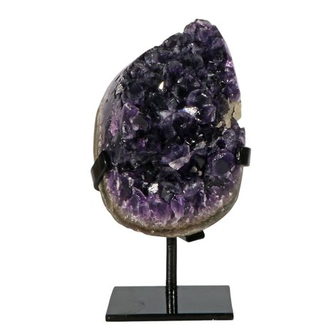 Amethist cluster op standaard 16,5 x 8 x 5,5 cm | 1774 gram