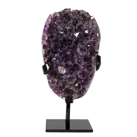 Amethist cluster op standaard 18 x 10 x 8 cm | 2218 gram Amethist cluster op standaard 18 x 10 x 8 cm | 2218 gram
