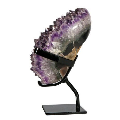 Amethist cluster op standaard 18 x 10 x 8 cm | 2218 gram Amethist cluster op standaard 18 x 10 x 8 cm | 2218 gram