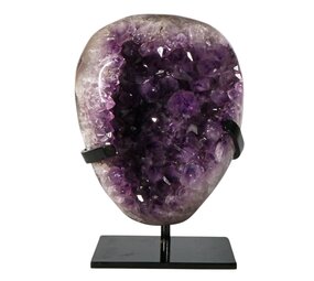 Amethist cluster op standaard 20,5 x 15 x 6 cm | 4557 gram