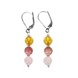 Zilveren oorbellen herstel 6 mm kralen Zilveren oorbellen herstel 6 mm kralen